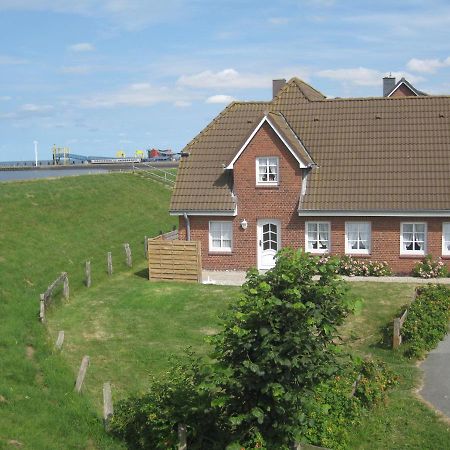 Direkt Am Deich - Ferienwohnung Amrum Im Gaestehaus Am Badedeich Dagebüll 外观 照片