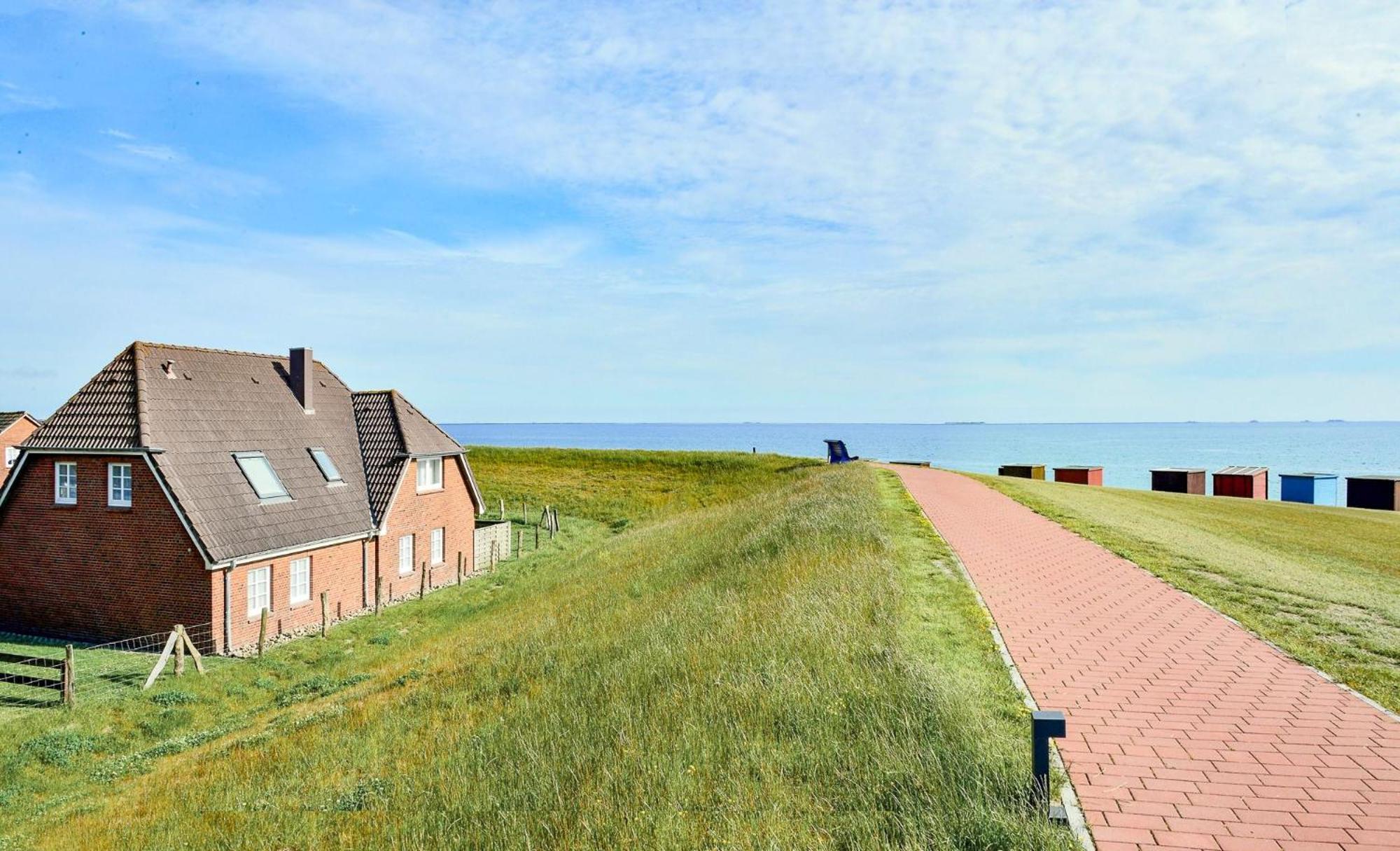 Direkt Am Deich - Ferienwohnung Amrum Im Gaestehaus Am Badedeich Dagebüll 外观 照片